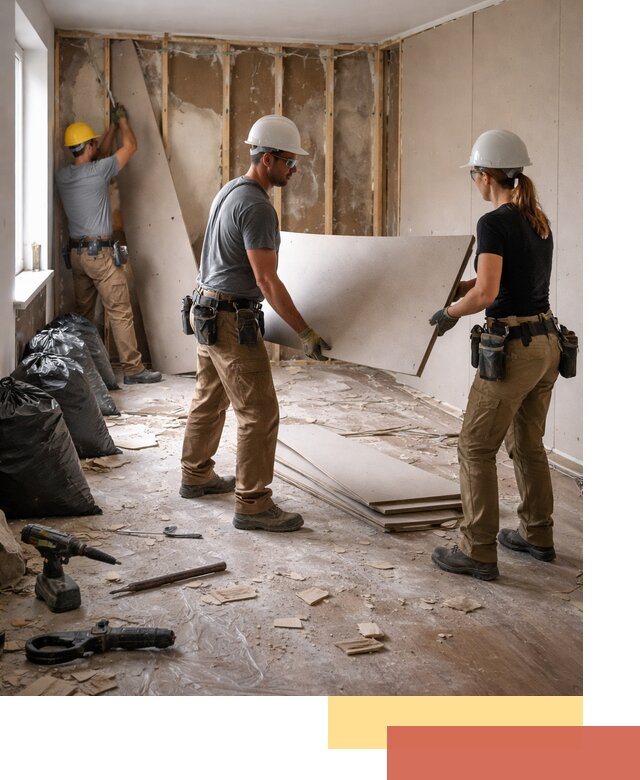 Демонтаж стеновых панелей в Сургуте быстро и аккуратно