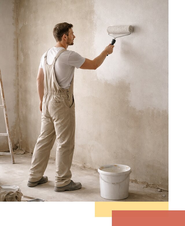 Грунтовка стен под отделку в Сургуте профессиональным раствором