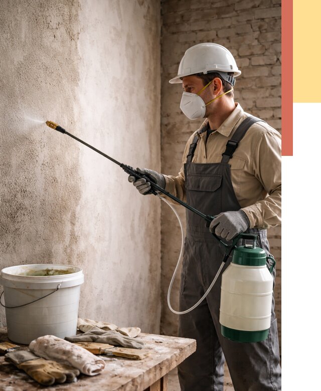 Антисептическая обработка стен в Сургуте от 1227 руб. — быстро и недорого | ОТДЕЛОЧНИК-Срг