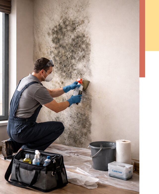 Удаление плесени со стен в Сургуте от 2198 руб. — быстро и недорого | ОТДЕЛОЧНИК-Срг