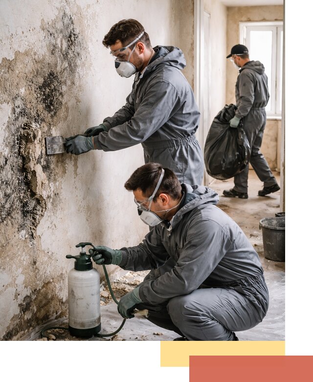 Удаление плесени со стен профессионально в Сургуте