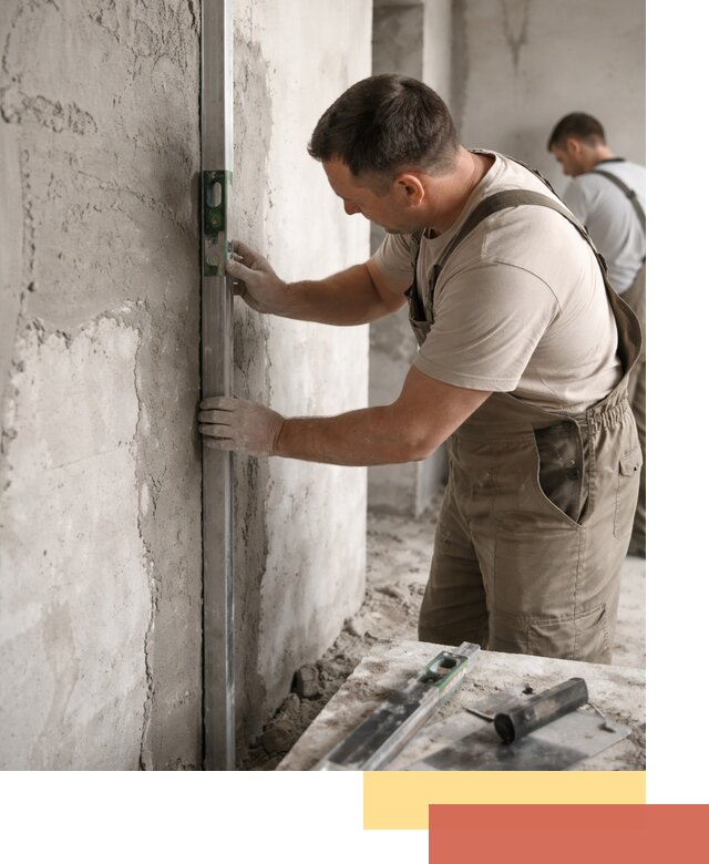 Установка штукатурных маяков в Сургуте с гарантией качества