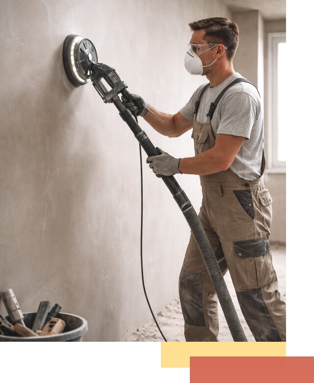 Профессиональная шлифовка стен в Сургуте быстро и качественно