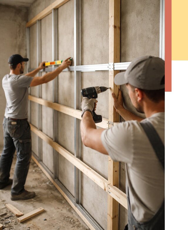 Устройство обрешетки под панели в Сургуте от 2147 руб. — монтаж под ключ | ОТДЕЛОЧНИК-Срг