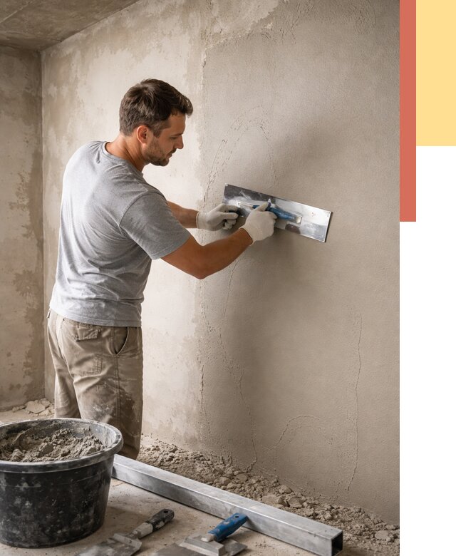 Штукатурка стен без маяков в Сургуте от 7360 руб/м2 — услуги и цена | ОТДЕЛОЧНИК-Срг
