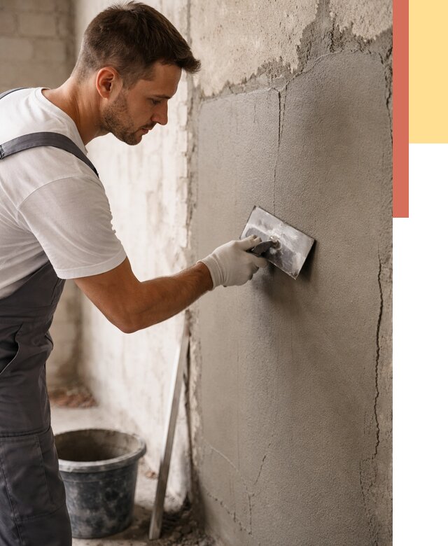 Штукатурка стен под плитку в Сургуте от 4293 руб./м2 — выравнивание под плитку | ОТДЕЛОЧНИК-Срг