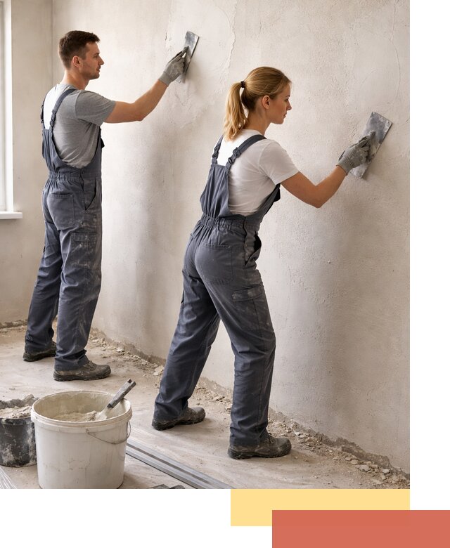 Штукатурка стен под обои в Сургуте профессионально и быстро