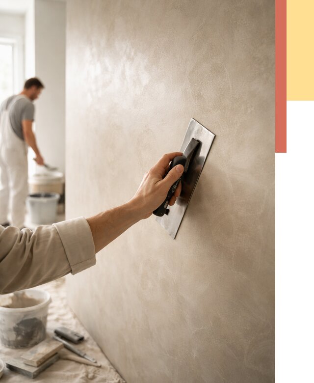 Венецианская штукатурка в Сургуте от 3578 руб/м² — нанесение стен под ключ | ОТДЕЛОЧНИК-Срг