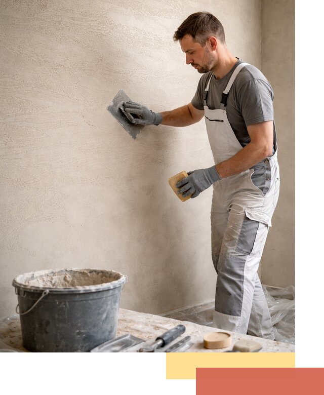 Декоративная штукатурка травертин в Сургуте для стен и потолков