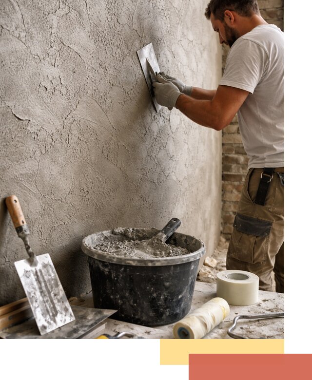 Декоративная штукатурка лофт в Сургуте — отделка стен и потолков