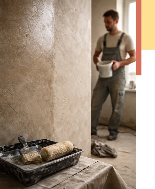 Нанесение воска на штукатурку в Сургуте от 3578 руб. | Услуги ОТДЕЛОЧНИК-Срг