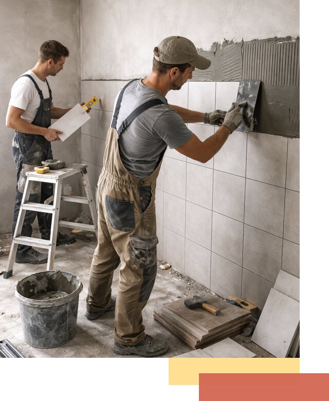 Укладка плитки на стены в Сургуте профессионально и надежно