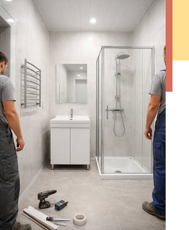 Отделка ванной комнаты панелями ПВХ в Сургуте от 4600 руб. за м2 | ОТДЕЛОЧНИК-Срг