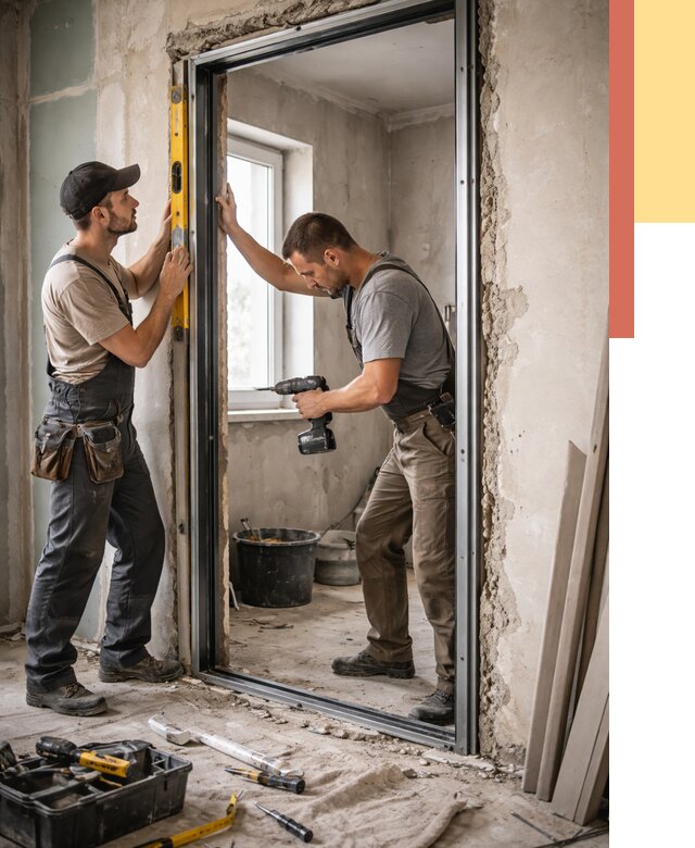 Закладка дверного проема в Сургуте от 3578 руб. — быстро и недорого | ОТДЕЛОЧНИК-Срг