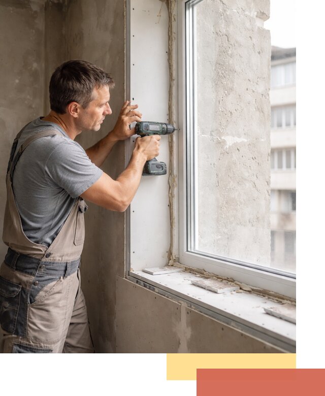 Монтаж гипсокартонных откосов в Сургуте под ключ