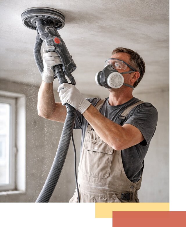 Шлифовка потолка в Сургуте — качественная подготовка под отделку