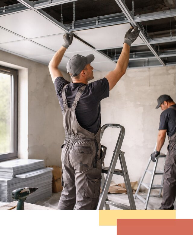 Монтаж кассетного потолка в Сургуте качественно и быстро