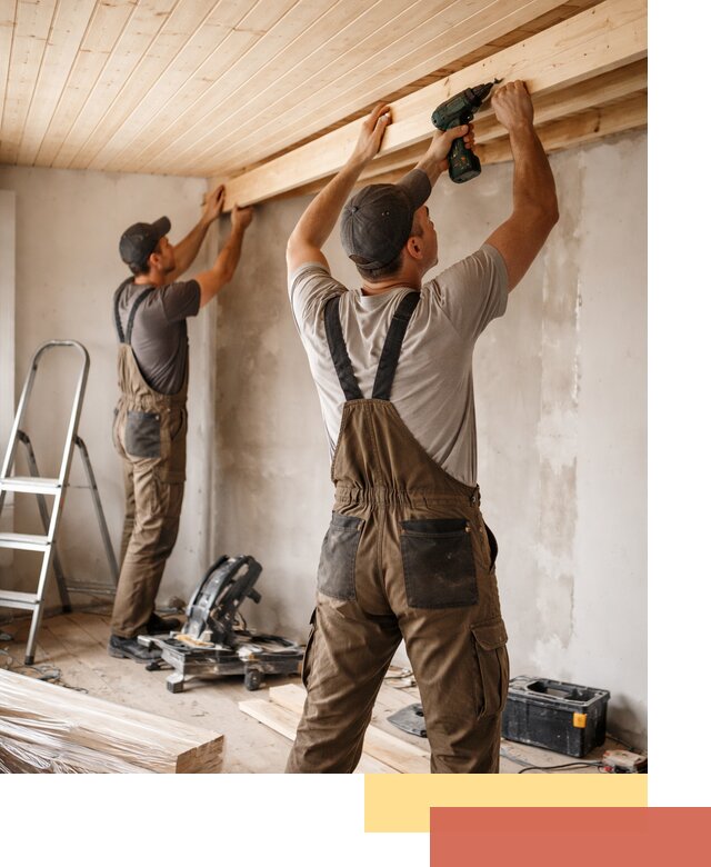 Монтаж потолка из вагонки в Сургуте профессионально и аккуратно