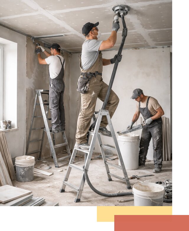 Ремонт потолка из гипсокартона в Сургуте: быстрый и качественный монтаж