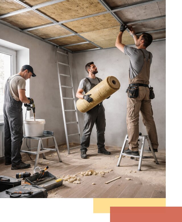 Шумоизоляция потолка в Сургуте: профессиональный монтаж и отделка