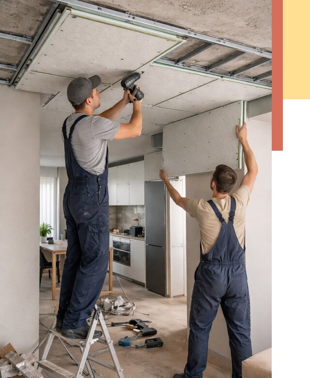 Шумоизоляция потолка панелями зипс в Сургуте от 1891 руб. под ключ | ОТДЕЛОЧНИК-Срг